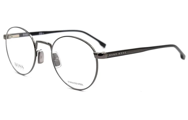 HUGO BOSS Eynək Çərçivəsi Kişi Tünd Metal 2