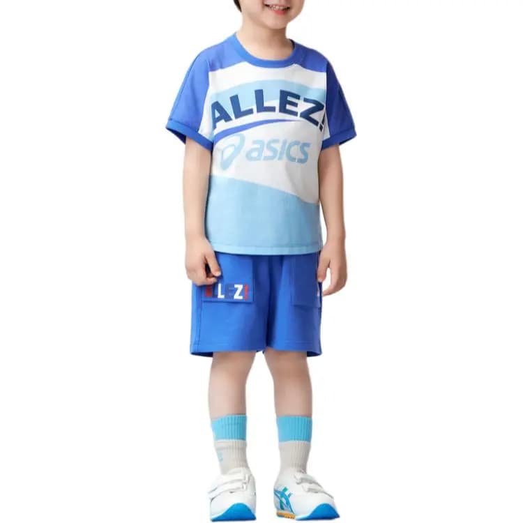 Asics Uşaq Şortu Mavi 3