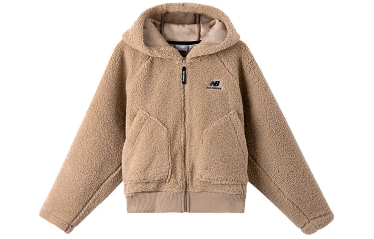 New Balance Velvet Jackets Women's Brown