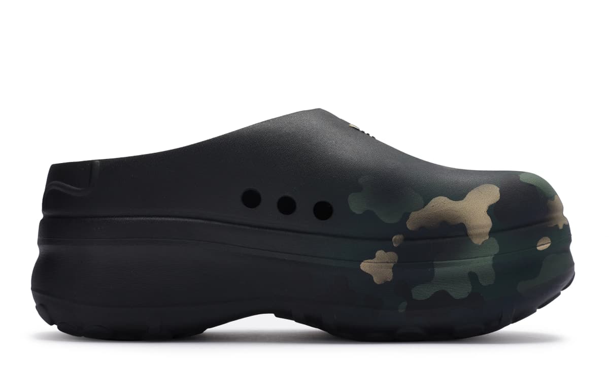 Adidas Originals AdiFOM Stan Smith Mule Unisex Sürüşmə Ayaqqabı Kamuflaj/Qara 2