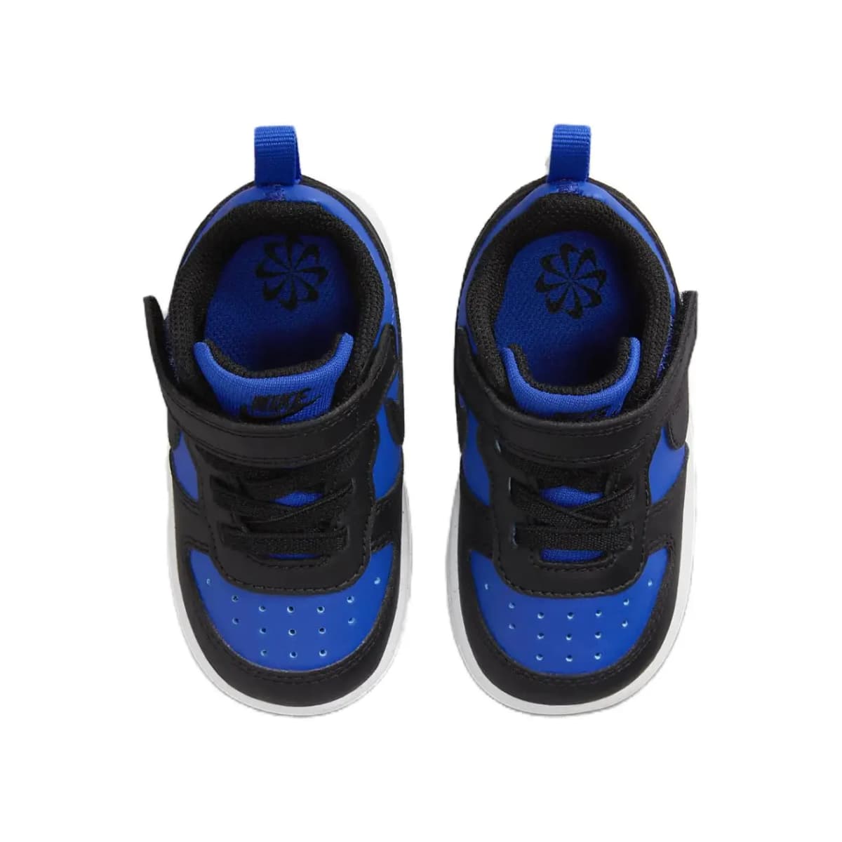 Nike Court Borough Recraft Uşaq Ayaqqabısı Göy/Qara/Ağ 4