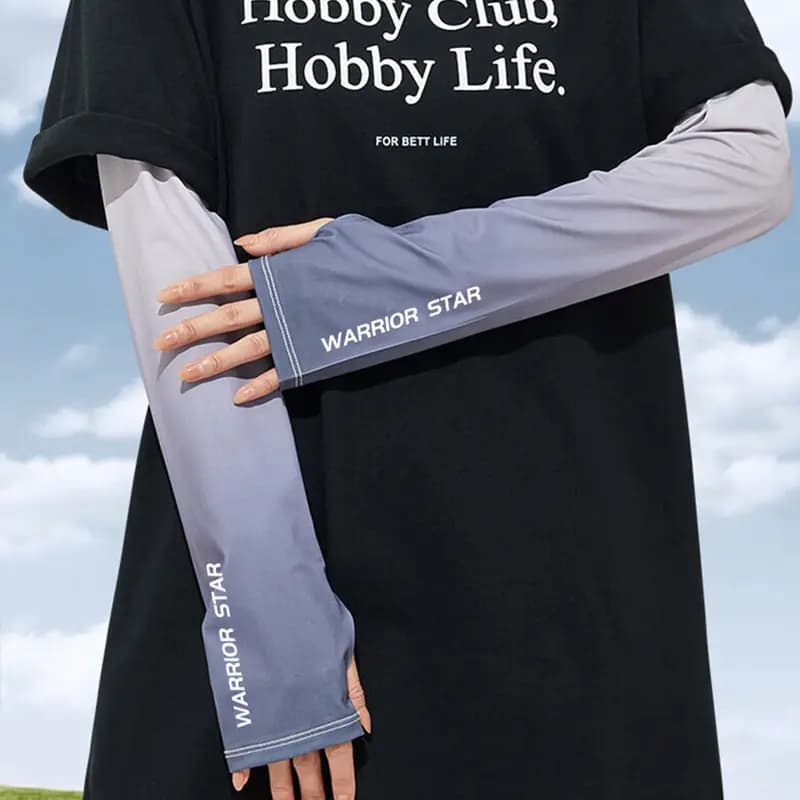 Warrior Polyamide Günəşdən Qoruyucu Qollar Unisex 4