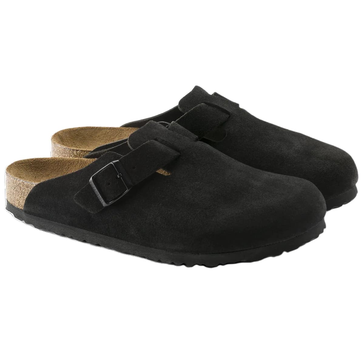Birkenstock Boston Suede Qara 3