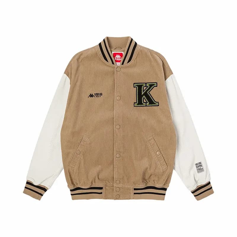 Kappa Baseball Köynəyi Unisex Boz/Xaki