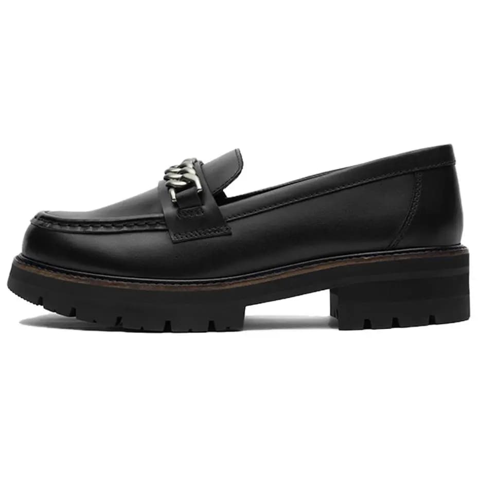 Clarks Loafer Qadın Qara
