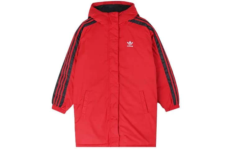 Adidas Originals Qadın Kurtka Açıq Qırmızı