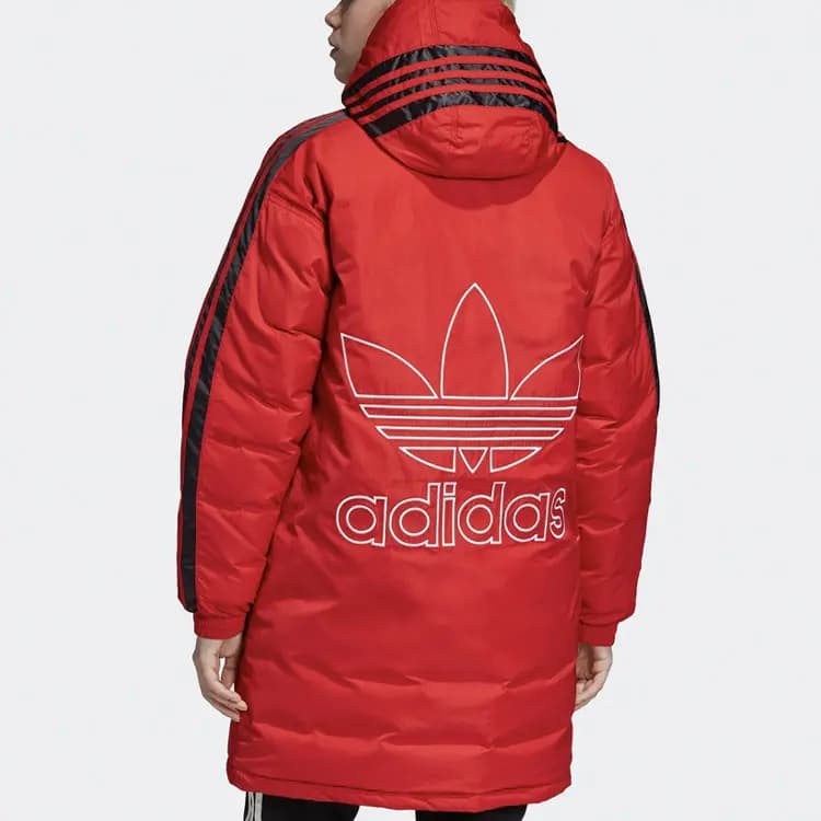 Adidas Originals Down Jackets Women's Light Scarlet 4