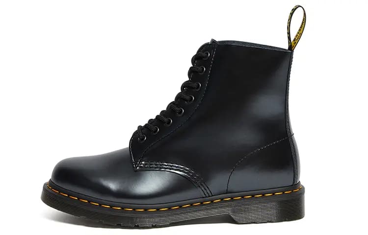 Dr.Martens 1460 Pascal Chroma Çəkmə Gümüşü/Qara