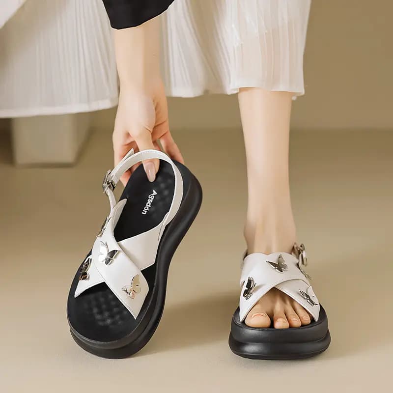 AGSDON Platform Sandal 4.5sm Qadın 6