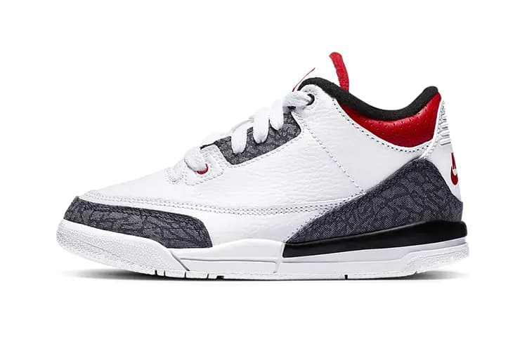 Jordan 3 Retro SE Fire Red Denim PS