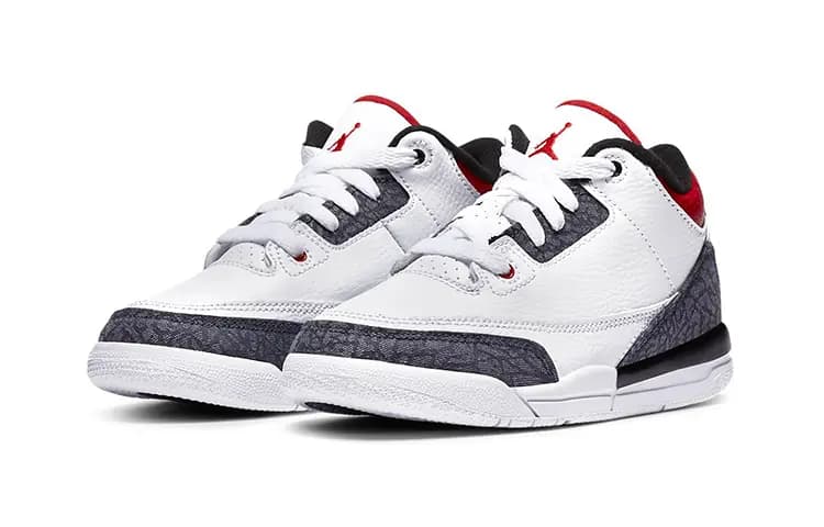 Jordan 3 Retro SE Fire Red Denim PS 3