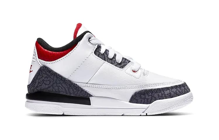 Jordan 3 Retro SE Fire Red Denim PS 2
