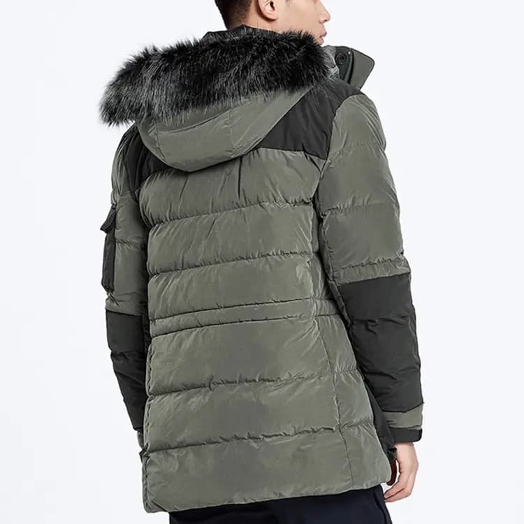 Timberland Puffer Pencək Kişi Yaşıl 4