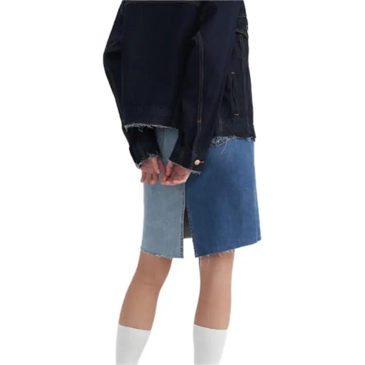 Levi’s Denim Long Skirts Women's Blue 5