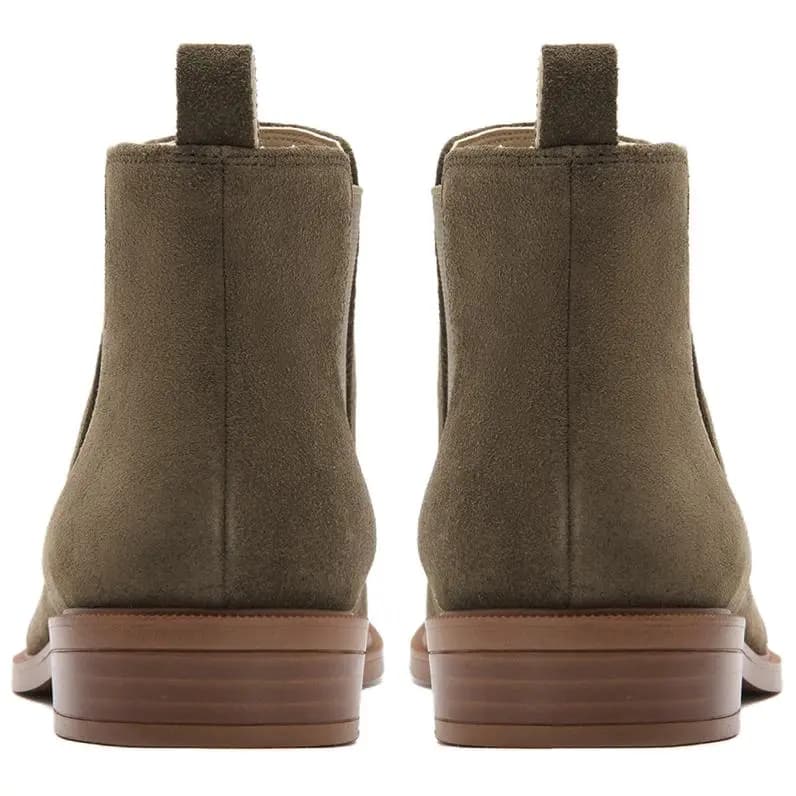 Clarks Qadın Çelsi Çəkməsi Yaşıl 4