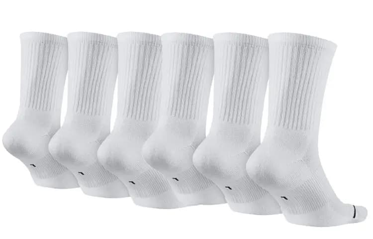 Jordan Knee High Socks Men's White 4
