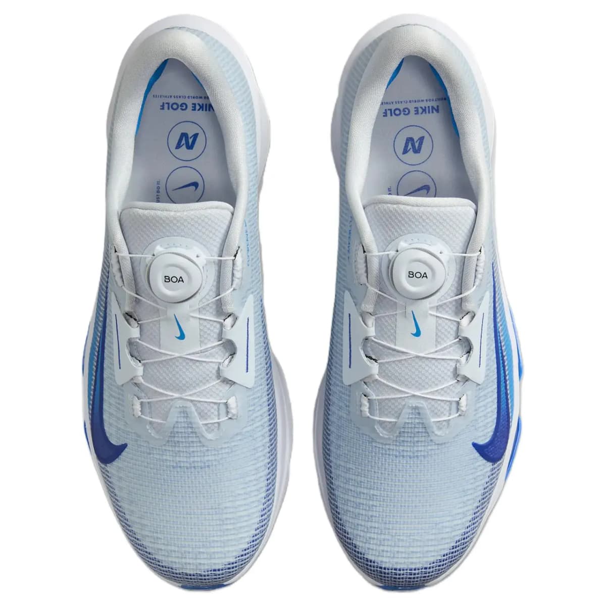 Nike Air Zoom Infinity Tour Boa 2 Wide Golf Ayaqqabısı Mavi 4