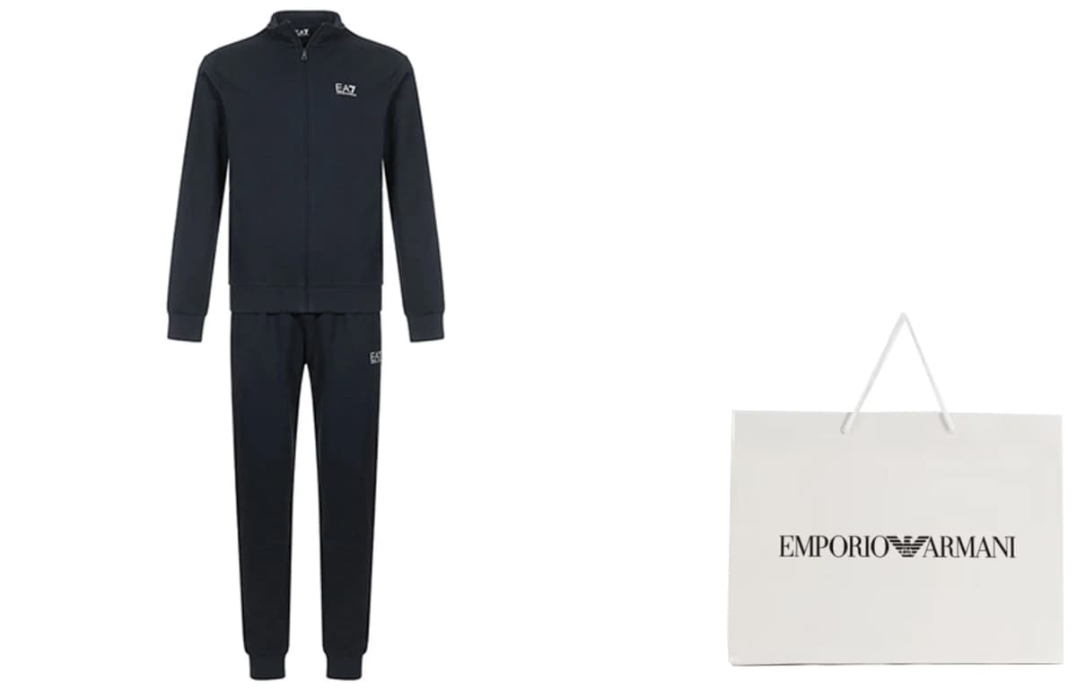 EMPORIO ARMANI Logo print Tracksuit Set 3