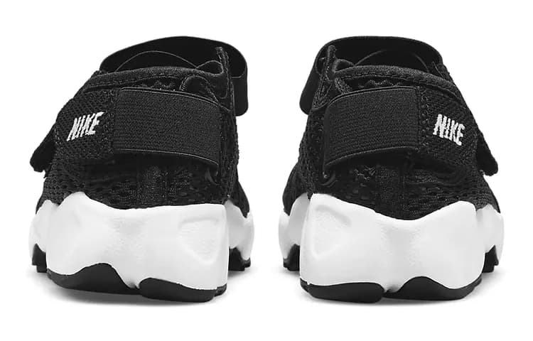 Nike Air Rift Uşaq Qaçış Ayaqqabısı Qara/Ağ 5