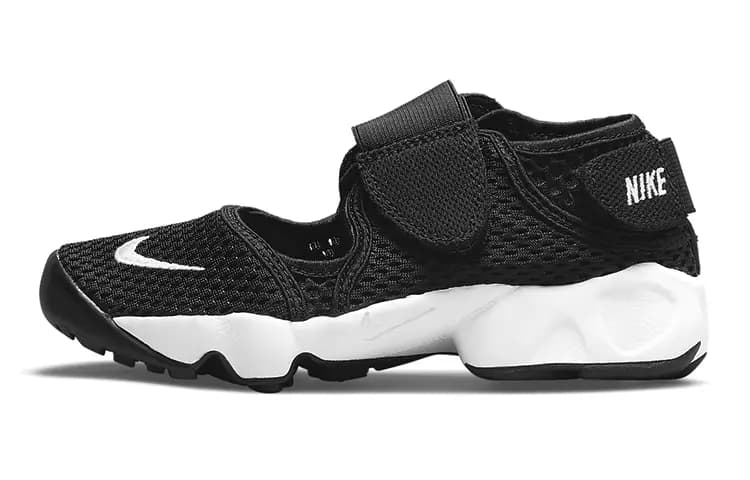 Nike Air Rift Uşaq Qaçış Ayaqqabısı Qara/Ağ