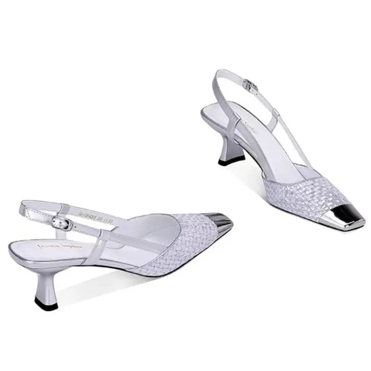 JESSICA SOPHIA Strap Sandals 5.5cm Women's Champagne 7
