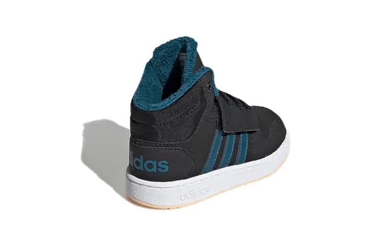 adidas neo Hoops 2.0 Uşaq Ayaqqabısı Qara/Mavi 4