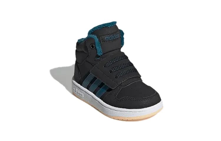 adidas neo Hoops 2.0 Uşaq Ayaqqabısı Qara/Mavi 3