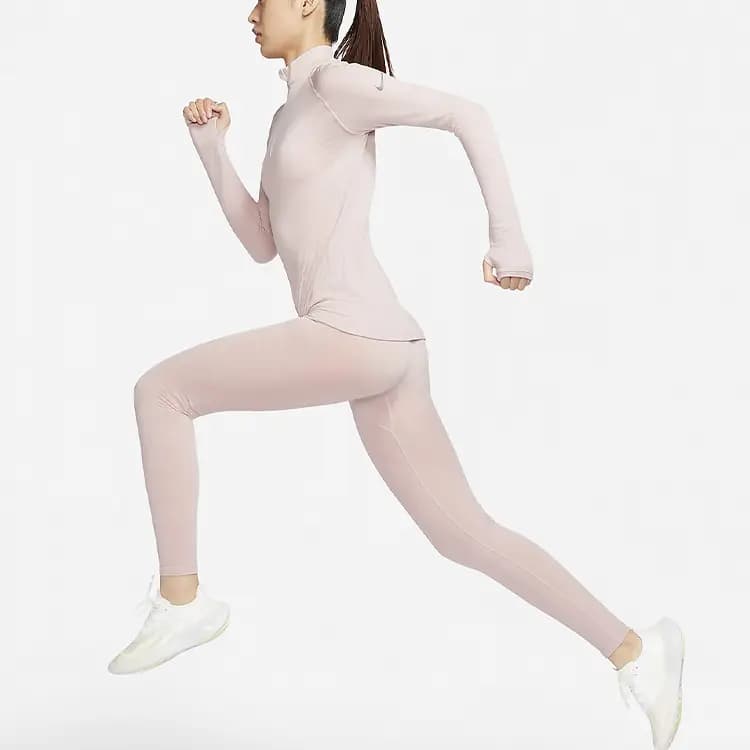 Nike Run Division Qadın İdman Köynəyi Bənövşəyi/Qırmızı 3
