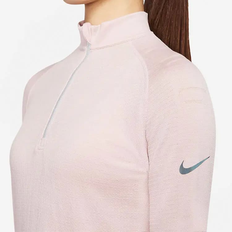 Nike Run Division Qadın İdman Köynəyi Bənövşəyi/Qırmızı 4