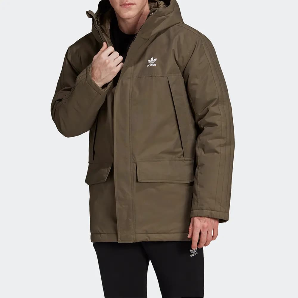 Adidas Originals Kişi Puffer Pencəyi Qəhvəyi 3
