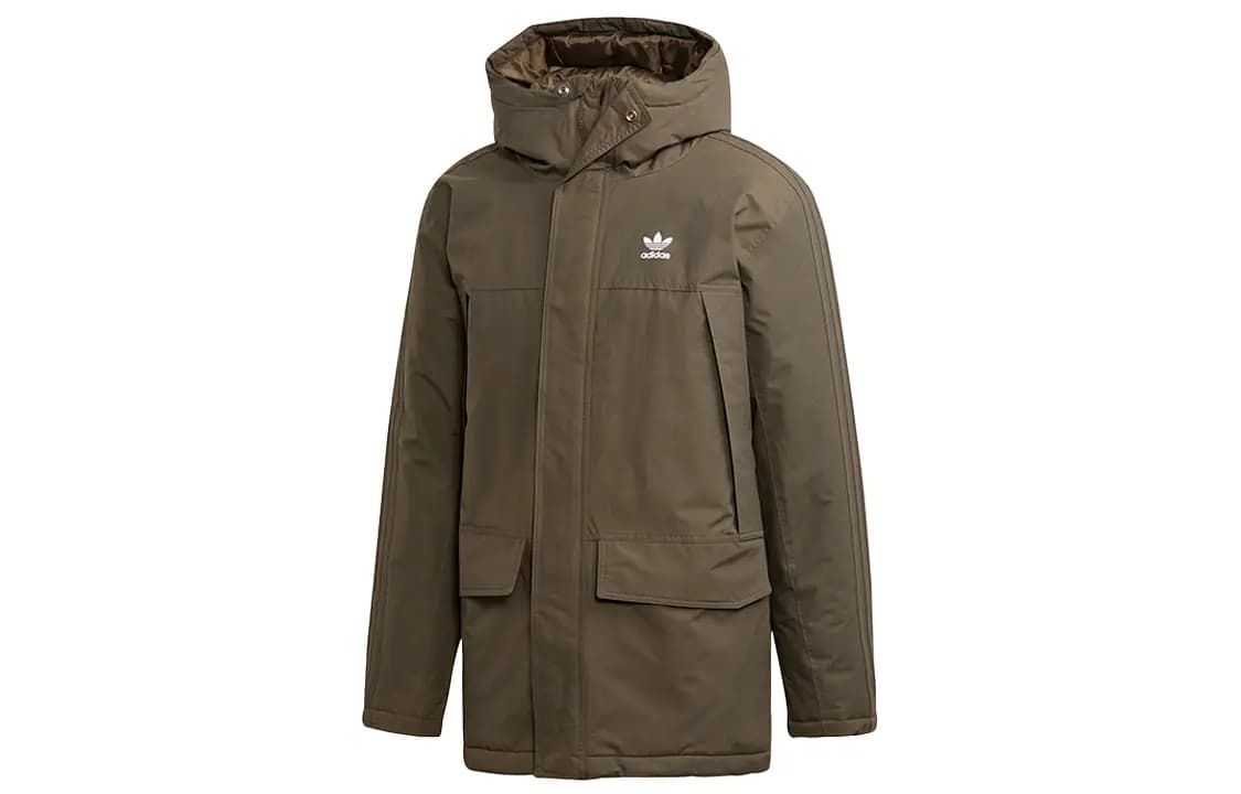 Adidas Originals Kişi Puffer Pencəyi Qəhvəyi
