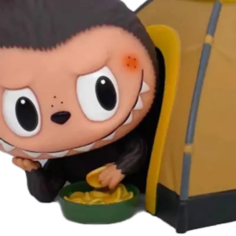 POP MART LABUBU CAMPING STS Exhibition Edition Oyuncaq 4