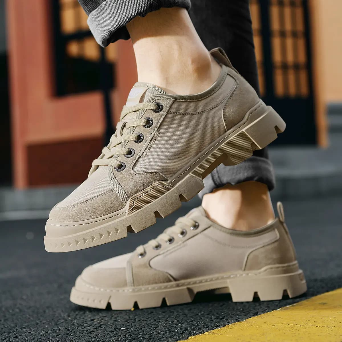 HLA Retro Outdoor Wear-Resistant Work Boots Men's 16