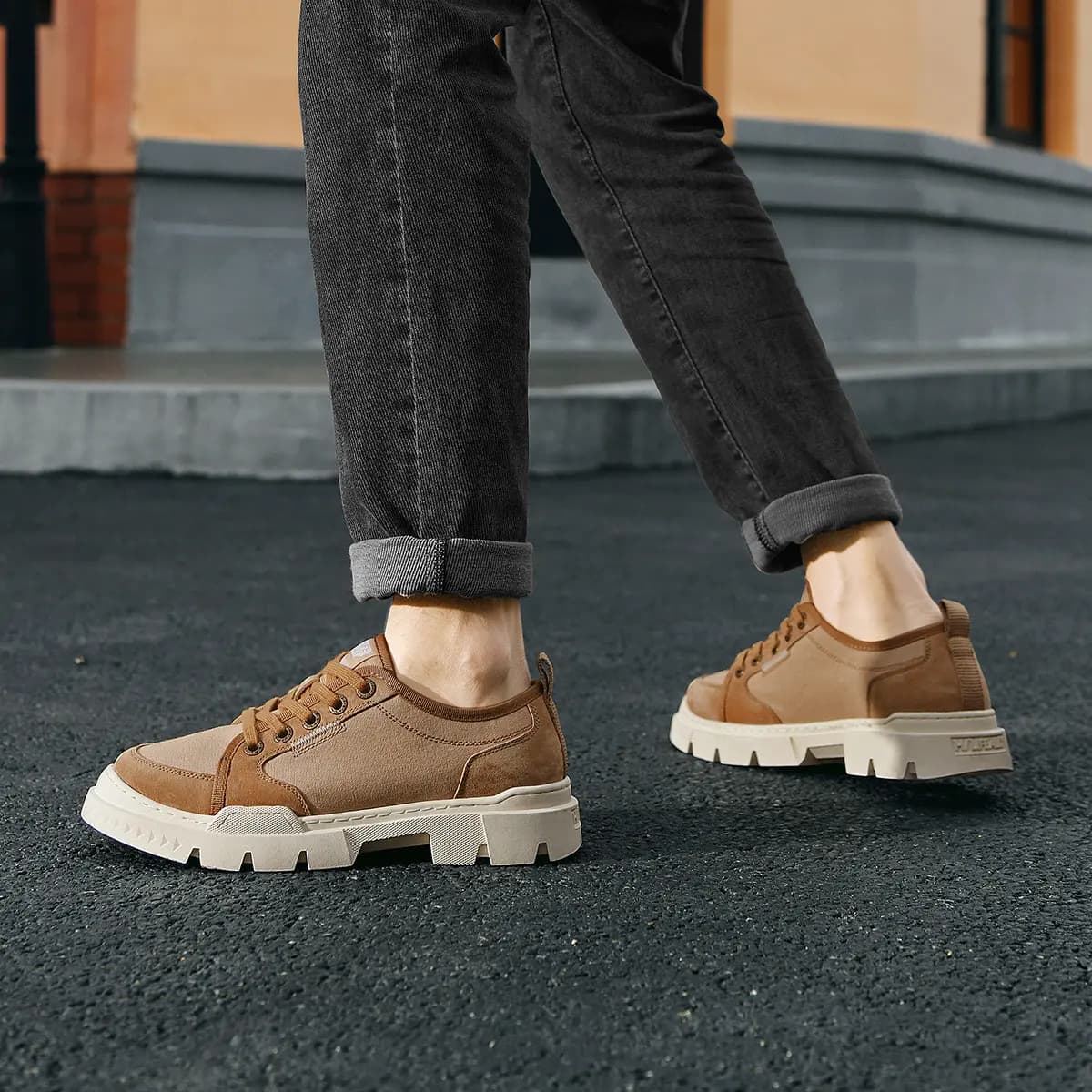 HLA Retro Outdoor Wear-Resistant Work Boots Men's 8