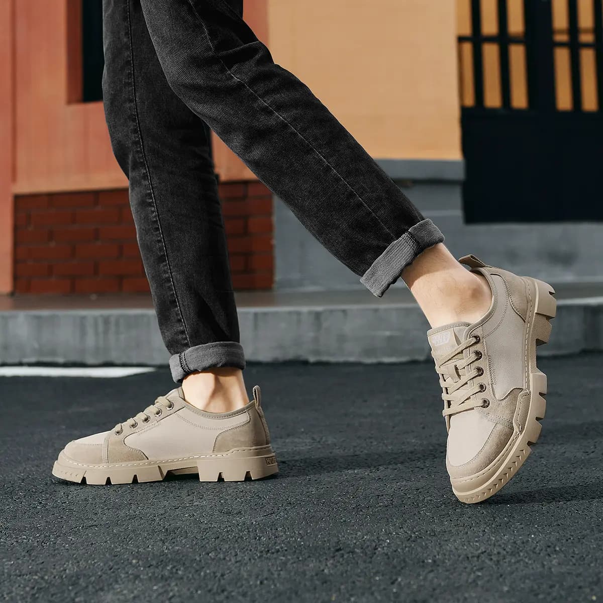 HLA Retro Outdoor Wear-Resistant Work Boots Men's 15
