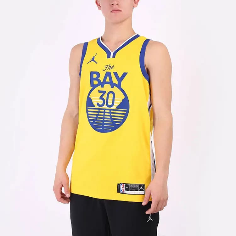 JORDAN Basketball Jerseys Men Yellow 5