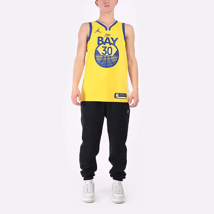 JORDAN Basketball Jerseys Men Yellow 3