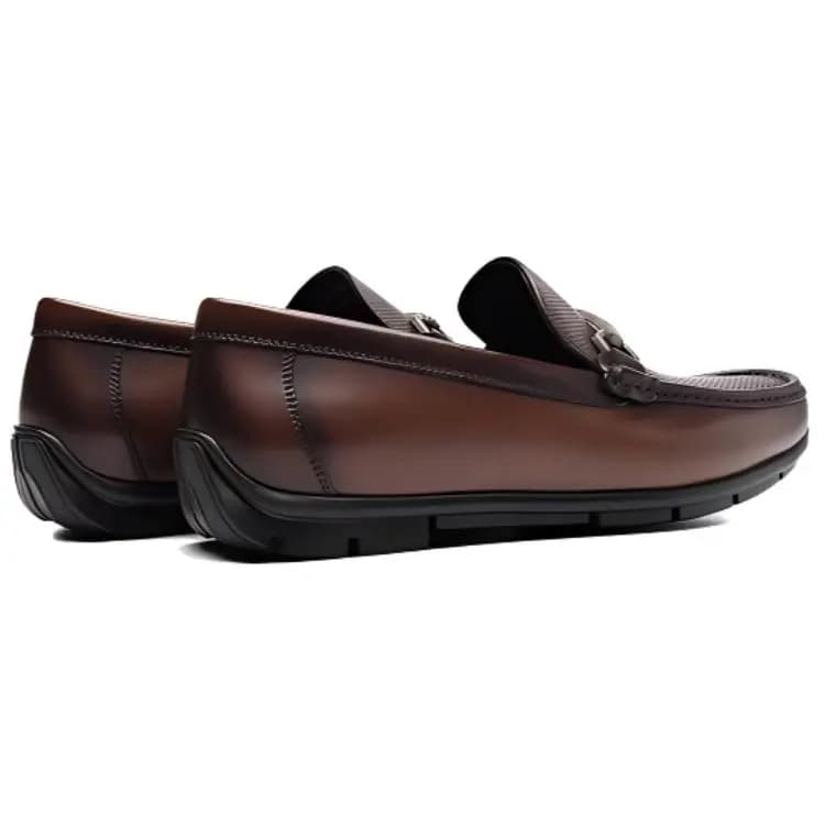 S.T. Dupont Kişi Dəri Loafer Qəhvəyi 4