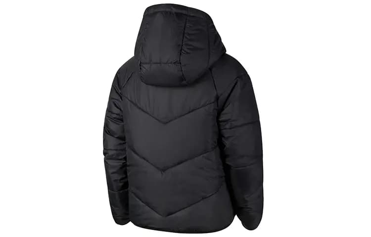 Nike Nsw Synthetic Fill Warm Hooded Puffer Jacket Coat Winter Women's Black 2
