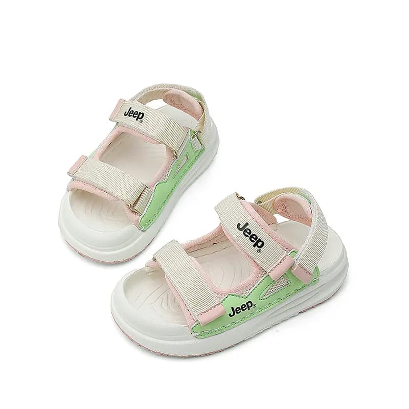 Jeep Slip Resistant Anti Kick Breathable Support Children's Sandals Kids' 22