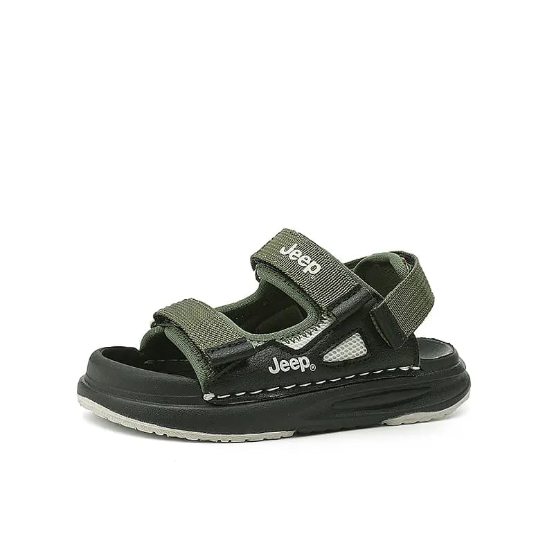 Jeep Slip Resistant Anti Kick Breathable Support Children's Sandals Kids' 8