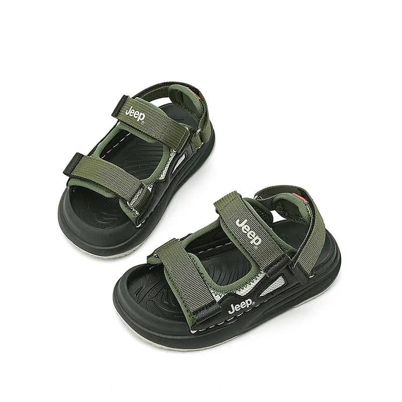 Jeep Slip Resistant Anti Kick Breathable Support Children's Sandals Kids' 10