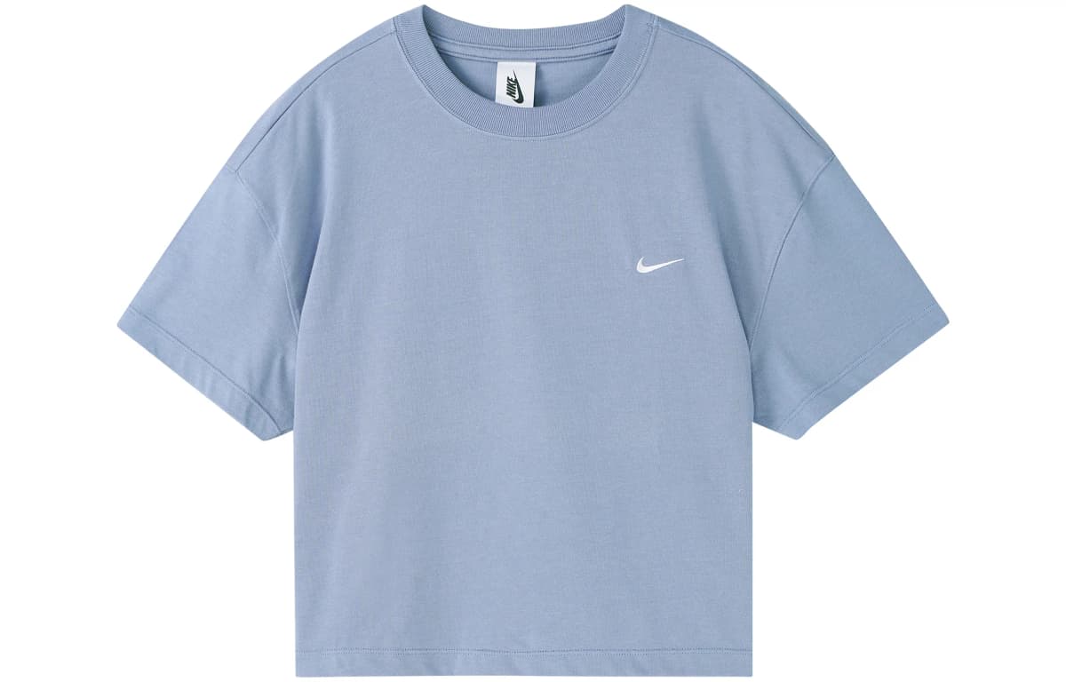 Nike Crop Top Qadın Mavi