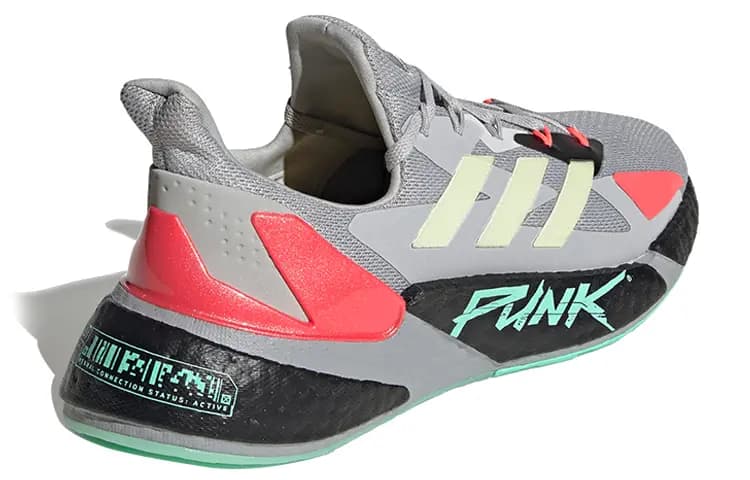 Adidas X9000L4 Cyberpunk 2077 Boz/Sarı/Çəhrayı 4