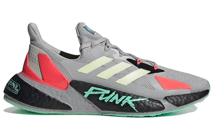 Adidas X9000L4 Cyberpunk 2077 Boz/Sarı/Çəhrayı 2