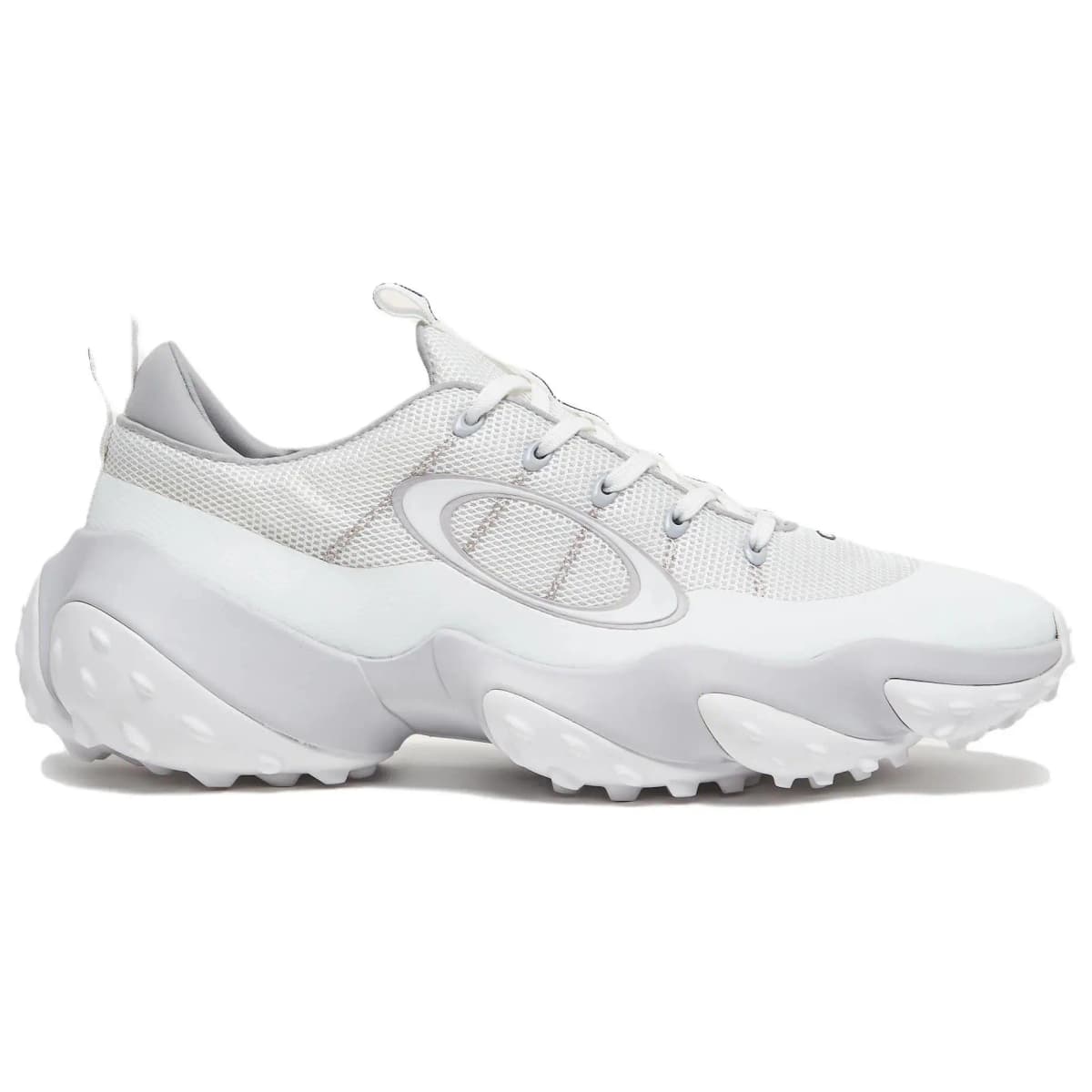 Oakley Low-Top Kişi Qolf Ayaqqabısı Ağ/Boz 2