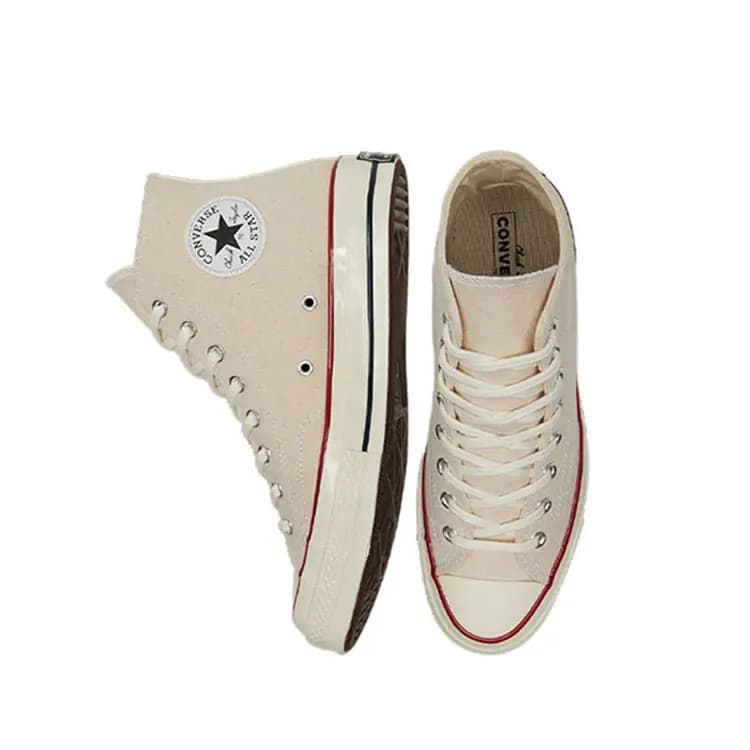 Converse Chuck 70 Unisex Yüksəkboğaz Kətan Ayaqqabı Ecru 14