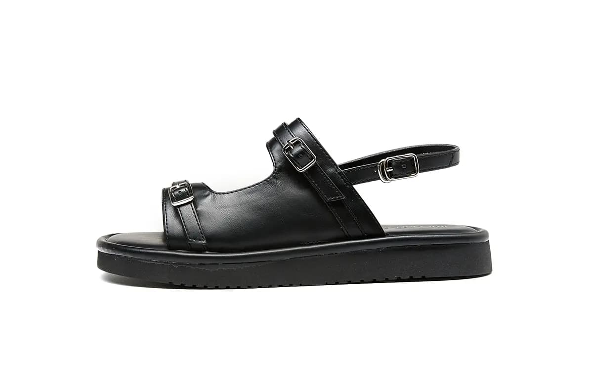 HLA Women's Flat Sandals One-Strap Minimalist Resort Style Advanced Comfort Fashion Slippers