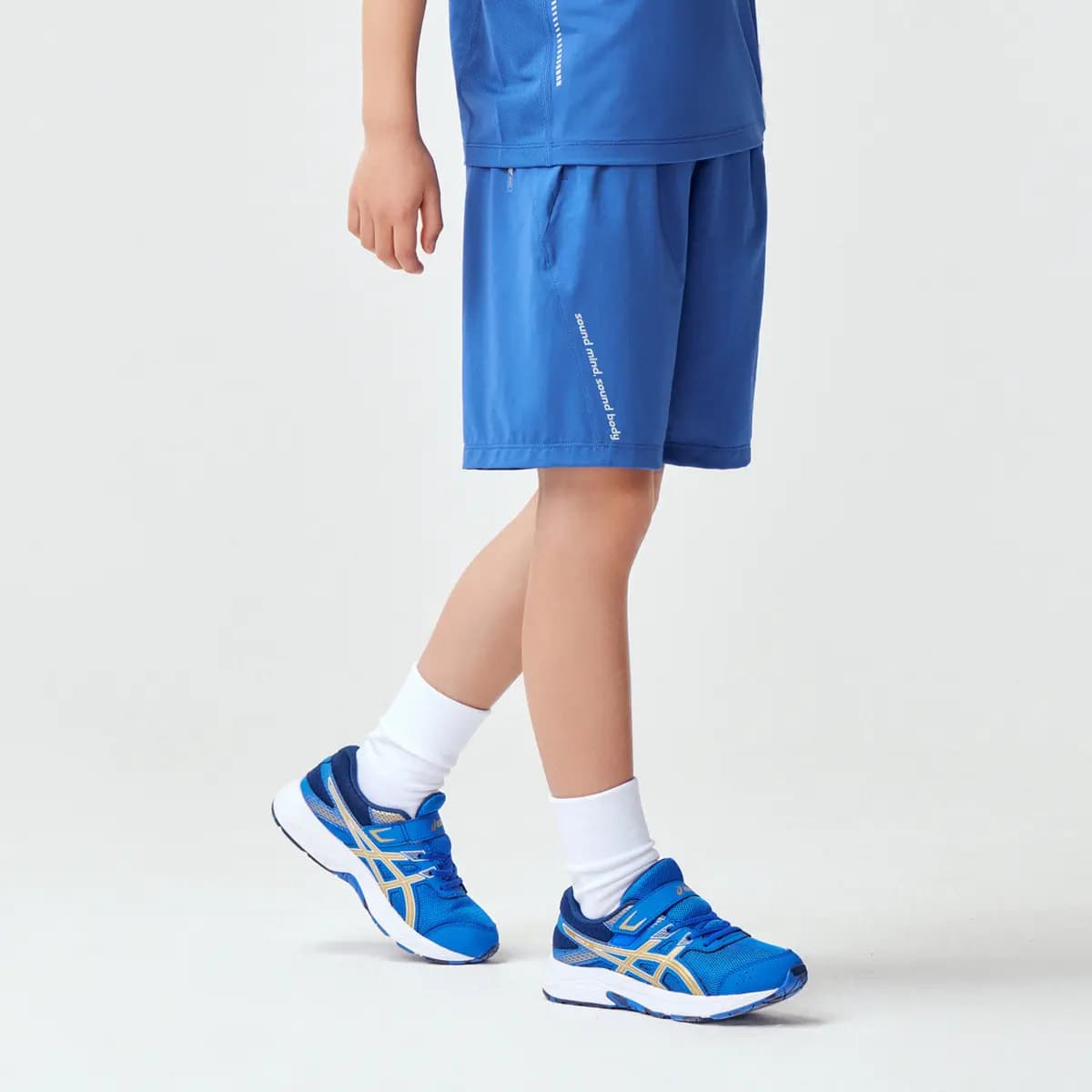 Asics Yeniyetmə Şortu Mavi 5