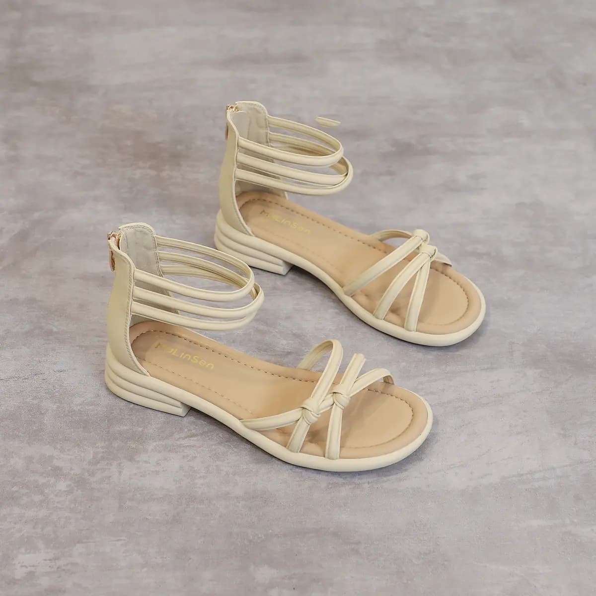 Mulinsen Roman Sandals 3CM Women's 9